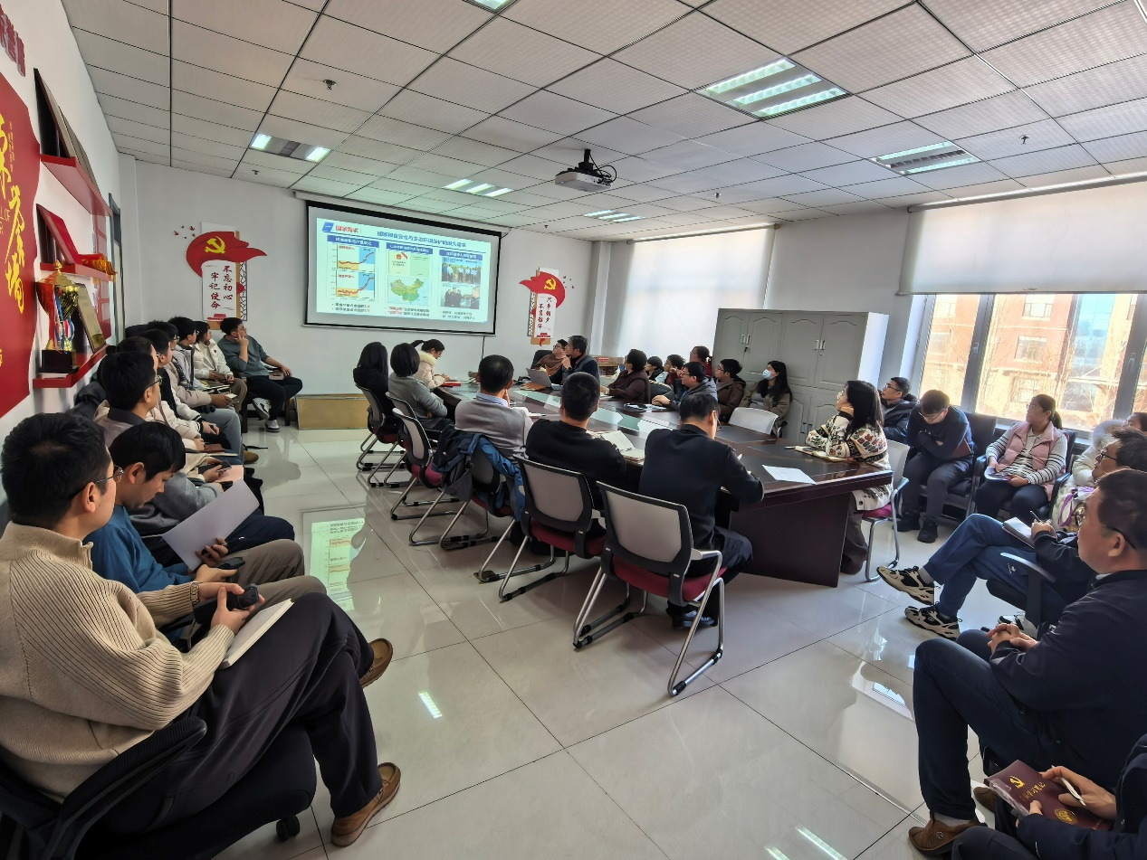 遥感党支部召开支部会议学习中国科学院党组冬季扩大精神